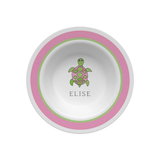 Personalized Sea Turtle Kids Bowl