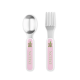 Personalized Sea Turtle Kids Fork & Spoon