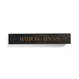 Black Mother of Pearl Mahjong Racks