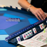 Navy Mahjong Racks