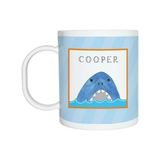 Personalized Sharks and Minnows Kids Mug