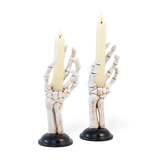 Skeleton Hand Tapers (Set of 2)