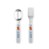 Personalized Sports Fan Kids Fork & Spoon