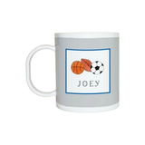 Personalized Sports Fan Kids Mug