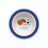 Personalized Sports Fan Kids Bowl