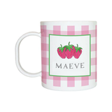 Personalized Strawberry Patch Kids Mug
