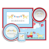 Personalized Summer Parade Kids Dinnerware Set