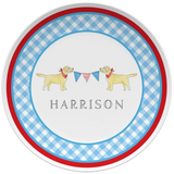 Personalized Summer Parade Kids Plate