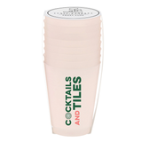 Cocktails & Tiles Frost Flex Cups