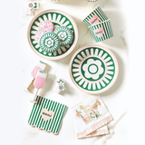 Mahjong Melamine Appetizer Plates Set/4