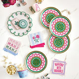 Mahjong Melamine Appetizer Plate