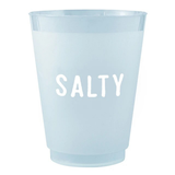 Blue Salty Frost Flex Cups