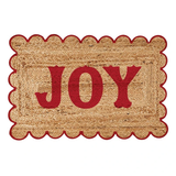 Joy Scallop Jute Door Mat