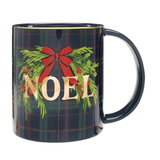 Noel Plaid Wide Handle Mug