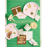 Helmet Foil Die Cut Paper Plates
