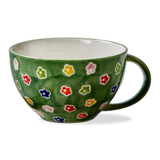 Ditzy Flower Latte Mug