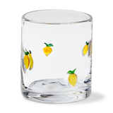 Lemon Double Old Fashion Glass