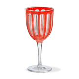 Orange Villa Acrylic All Purpose Wine Glass