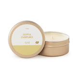 ZESTFUL OVERTURES TIN TRAVEL CANDLE