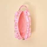 Oh So Fancy Pink Essentials Quilted Cosmetic Pouch