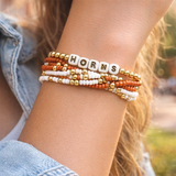 University of Texas 'Lucky 7' Stack Bracelet
