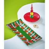 FA LA LA Glass Trinket Tray