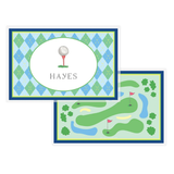 Personalized Tee Time Kids Placemat