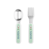 Personalized Tee Time Kids Fork & Spoon