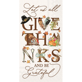 Thanksgiving Thanks Guest Towels
