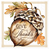 Thanksgiving Thanks Lunch Napkins
