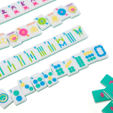The Brights! Teal House Mahjong Tiles
