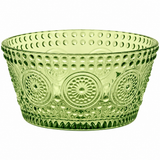 Small Olive Codi Glass Bowl