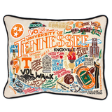 University of Tennessee Collegiate Embroidered Pillow