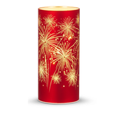Small Lighted Fireworks Lantern