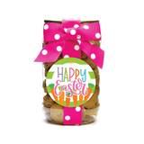 Happy Easter Carrots Theme Mini Chocolate Chip Cookies - Pint