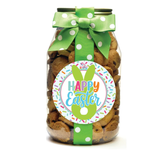 Happy Easter Bunny Sprinkles Chocolate Chip Cookies - Quart
