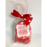 Sanded Cherry Gummy Hearts