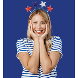 Patriot Pride JUMBO Flashing Star Headband