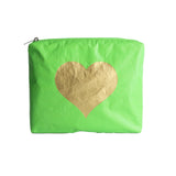 "Heart" Tyvek Pouch - Green
