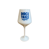 Dock Tails Anyone? White Wine Glass