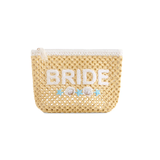 BRIDE SHELL ZIP POUCH - NATURAL