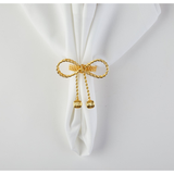 RIBBON GOLD NAPKIN RING