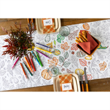 Autumn Coloring Paper Runner