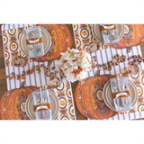 Die-cut Antique Pumpkin Paper Placemats