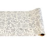 Autumn Coloring Paper Runner