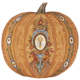 Die-cut Antique Pumpkin Paper Placemats