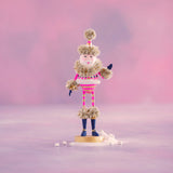 GLITTERVILLE HOT PINK PAPA NOEL TABLETOP