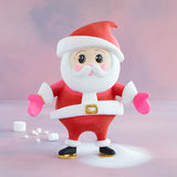 GLITTERVILLE BABY PAPA NOEL TABLETOP, RED