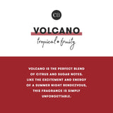 VOLCANO FRAGRANCED WRAPPING PAPER