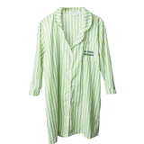 Med/Large- Green Cabana Night Shirt